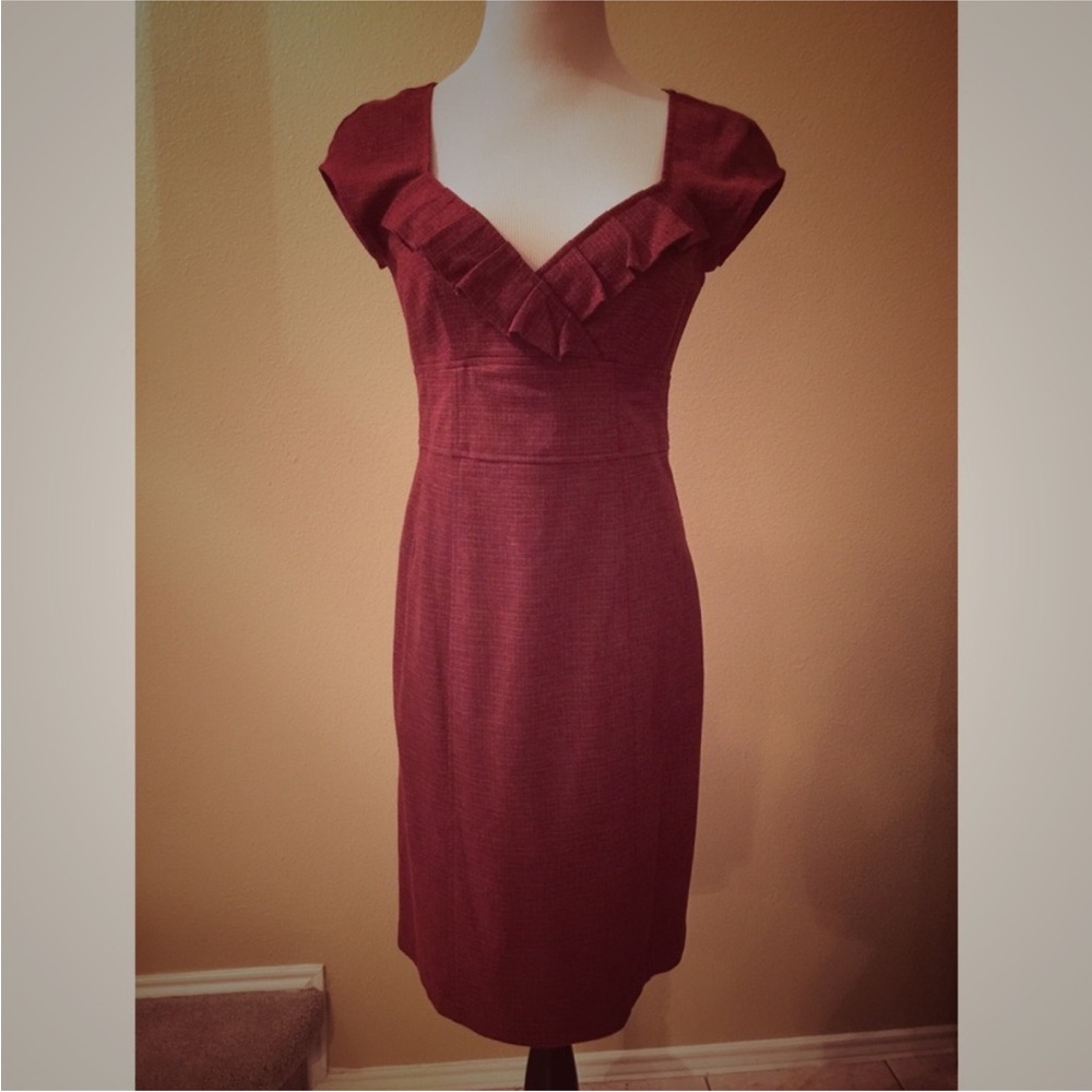 Nanette Lepore Burgundy Dress